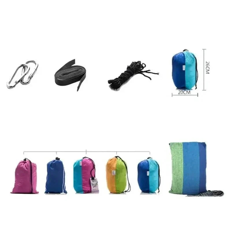 Bug-Free Camp Hammock: Ultimate Peace from Insects - Durable 210T Nylon Fabric