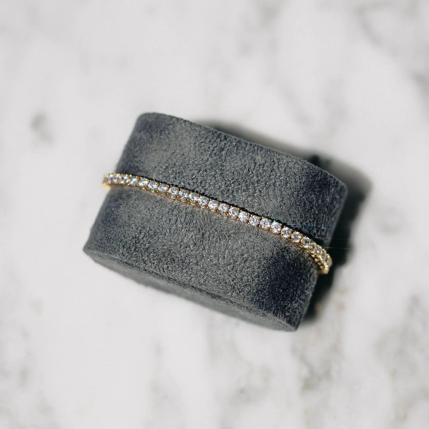 18K Gold Plated Zircon Tennis Bracelet
