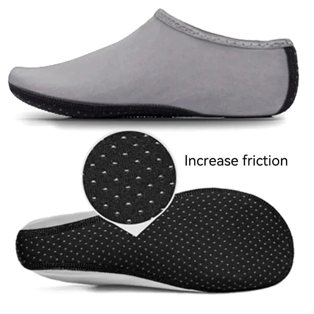 AquaFlex Unisex Water Shoes - Quick-Dry Beach Yoga Swim Socks