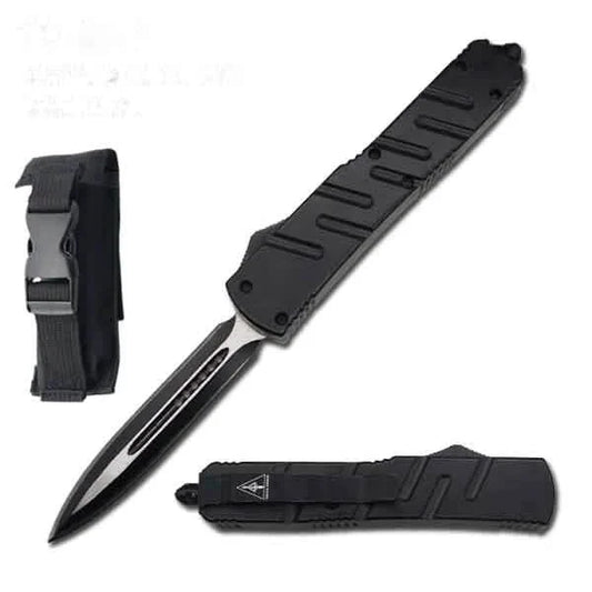 2-Pack: Automatic OTF Knife With Nylon Sheath