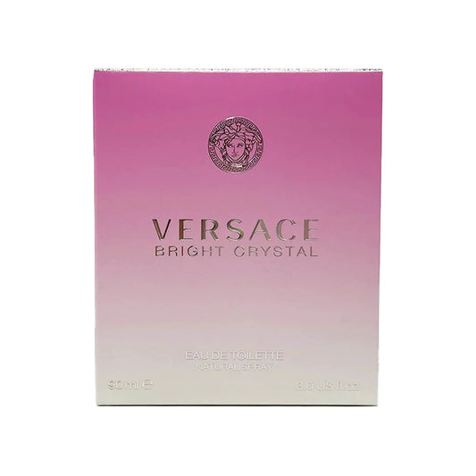 Vêrsace Bright Crystal Eau De Toilette Spray For Woman. EDT 3 fl oz 90 ml