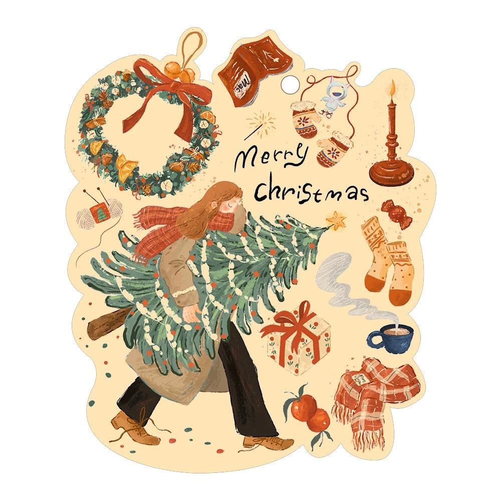 Mandotos Christmas Car Pendant Hanging Ornament for Car and Home Decoration Festive Holiday Decor