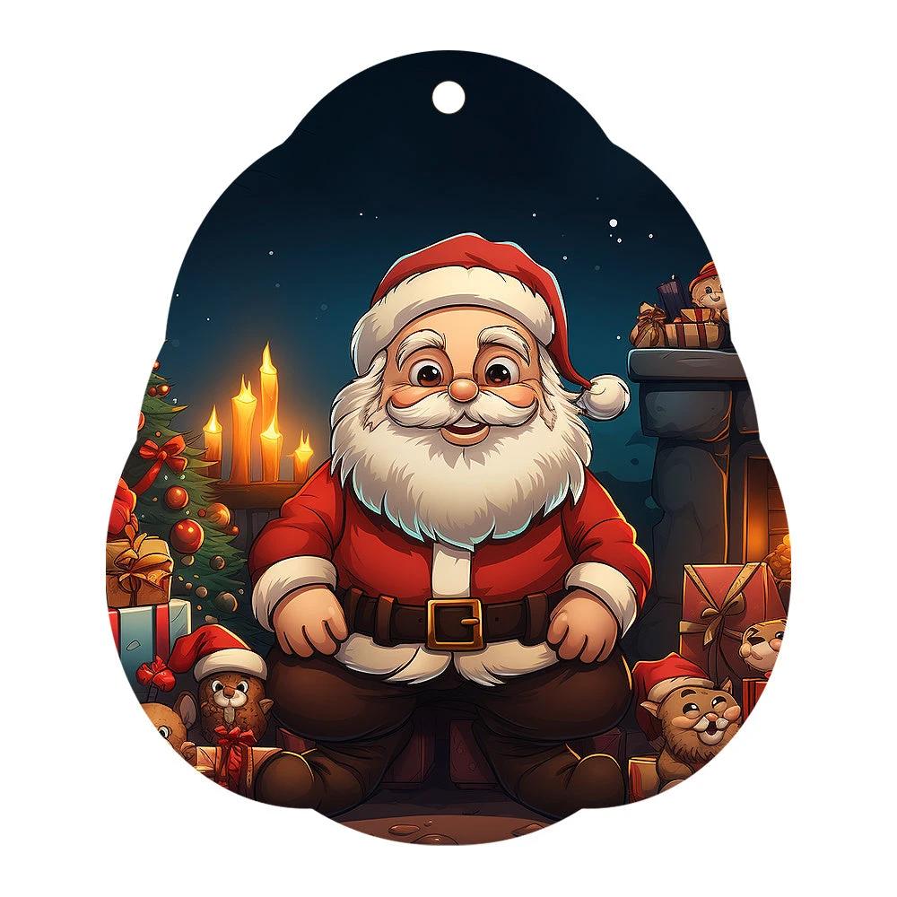 Mandotos Christmas Car Pendant Hanging Ornament for Car and Home Decoration Festive Holiday Decor