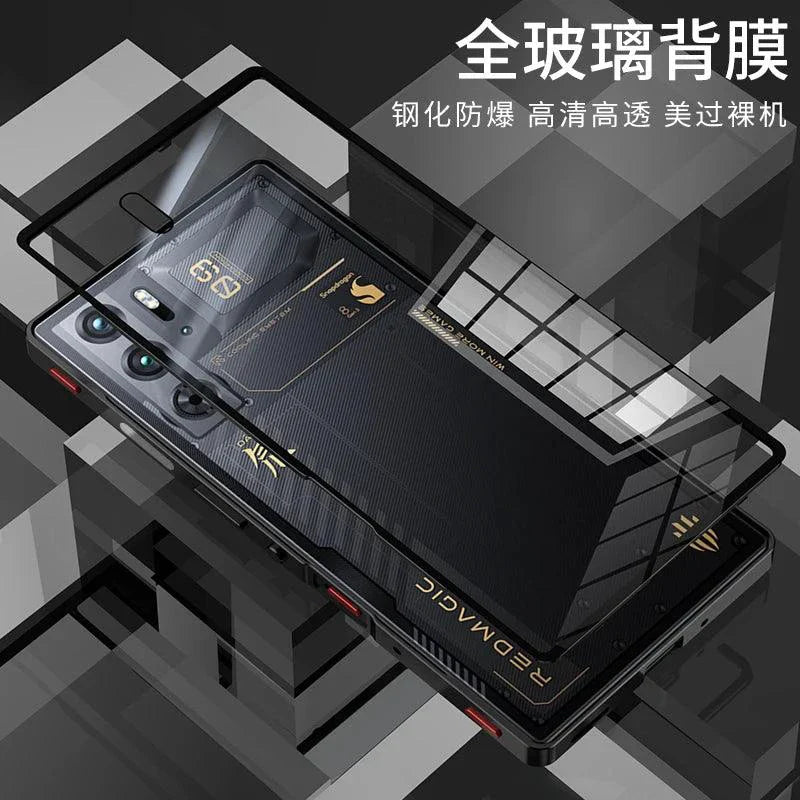 RedMagic Transparent Acrylic Case for 9S Pro - Sleek Metal Frame & Ultimate Protection