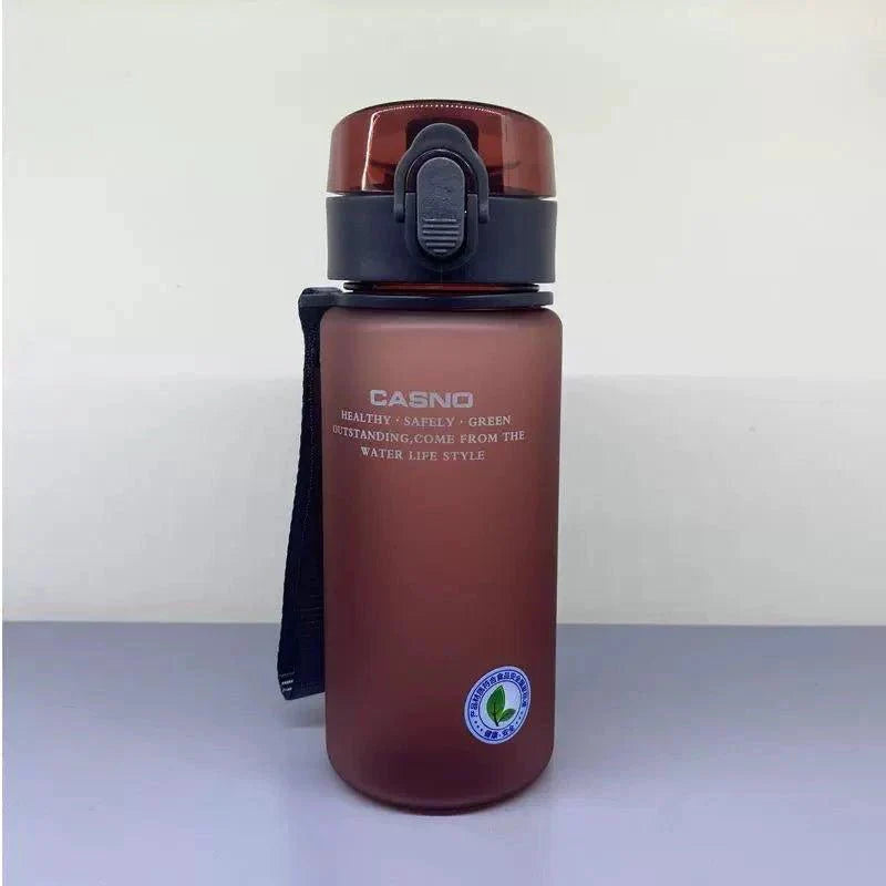 Casino Frosted Sports Water Bottle Plastic Portable Bottle With Lid For Men And Women