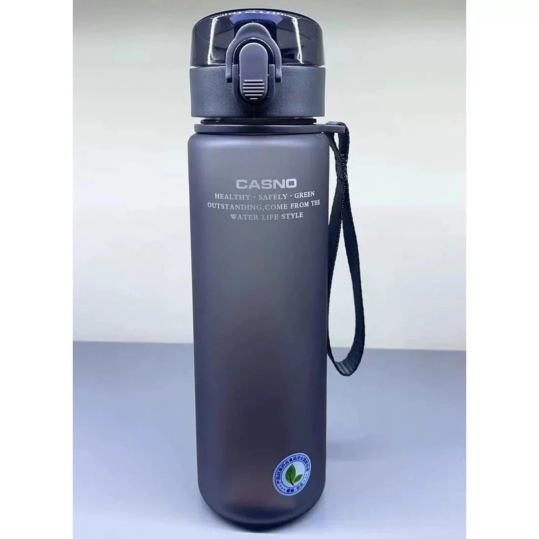 Casino Frosted Sports Water Bottle Plastic Portable Bottle With Lid For Men And Women
