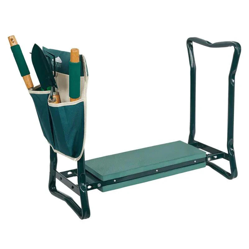 MANDOTOS Comfort Gardener Kneeler Ergonomic Foldable Garden Stool For Knees And Back