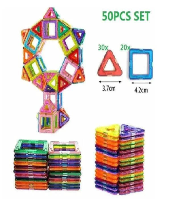 Mandotos Creative Magnet Constructors Magnetic Building Blocks Educational Construction Set For STEM Learning