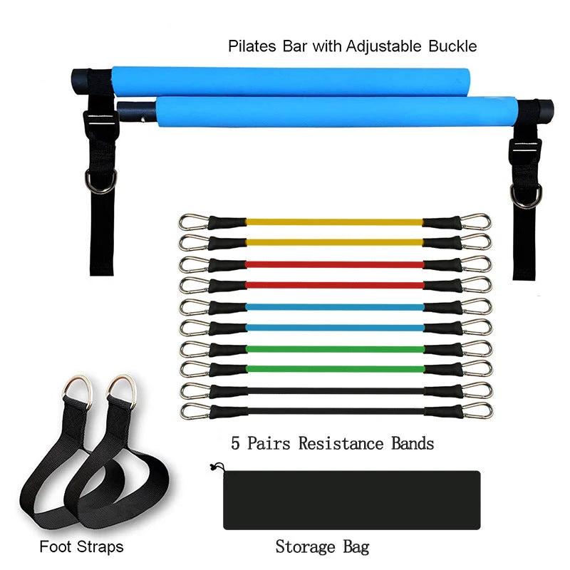 Portable Pilates Bar for Versatile Resistance Training | Elevate Your Fitness Journey!