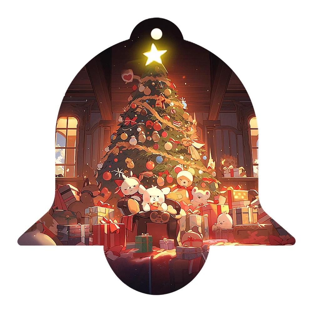 Mandotos Christmas Car Pendant Hanging Ornament for Car and Home Decoration Festive Holiday Decor