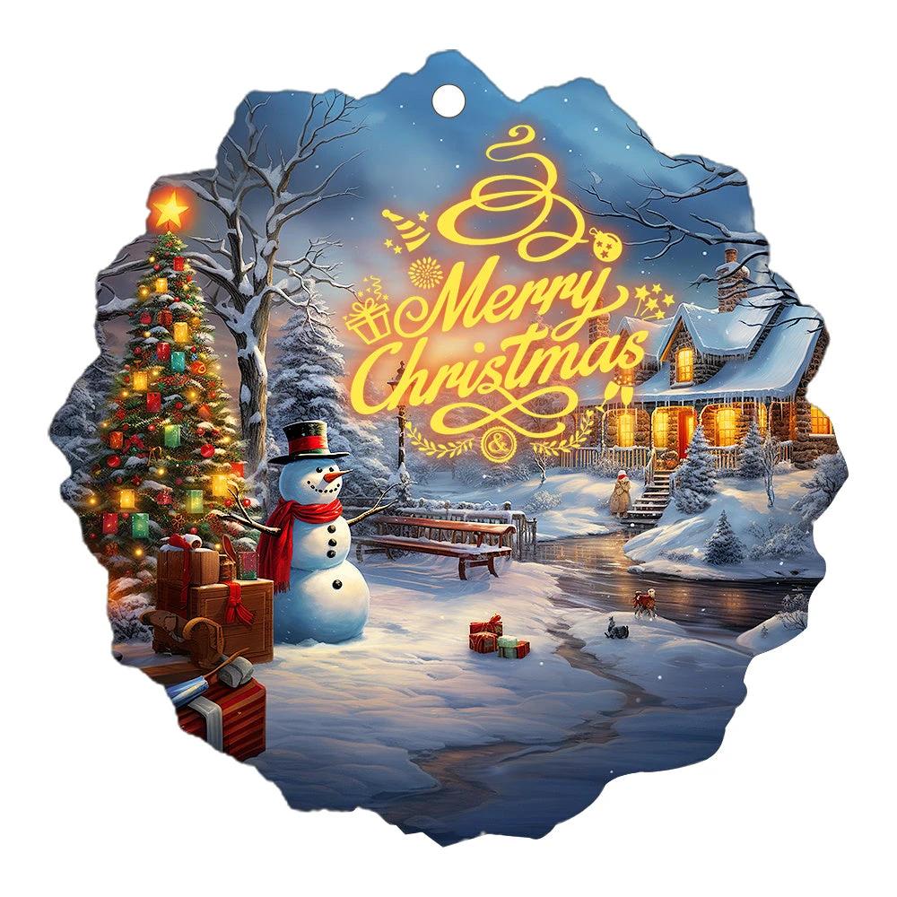 Mandotos Christmas Car Pendant Hanging Ornament for Car and Home Decoration Festive Holiday Decor