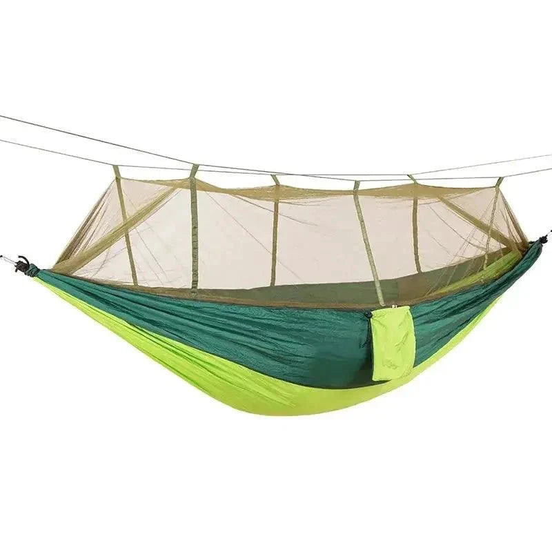 Bug-Free Camp Hammock: Ultimate Peace from Insects - Durable 210T Nylon Fabric