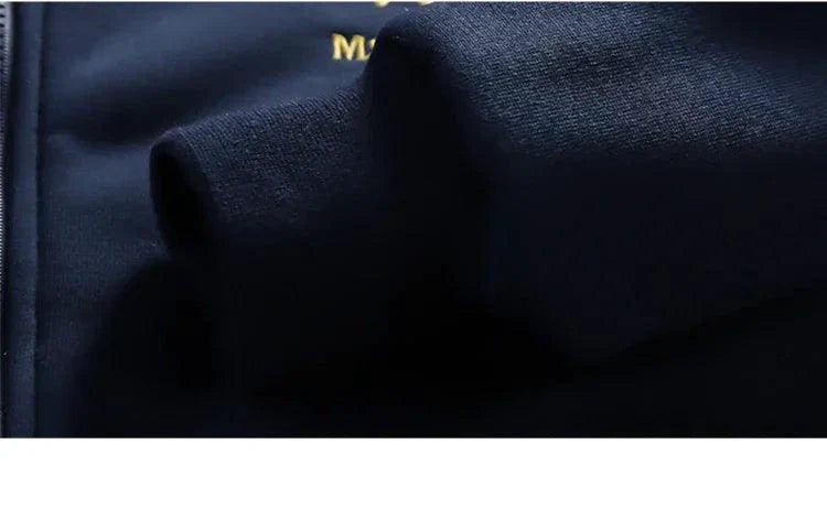 Men's Winter Sports Set: Stylish, Warm 2-Piece Ensemble for Outdoor Adventures