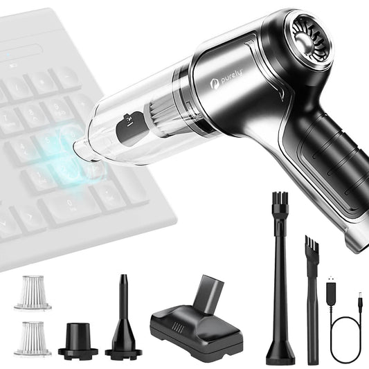 Purely C105 Keyboard Cleaner, Compressed air Duster & Vacuum Cleaner