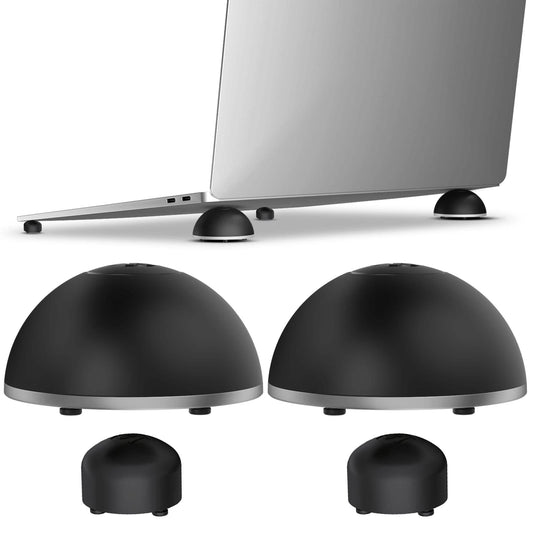 Purely Laptop Cooling Pad Legs Portable Magnetic Ball Opens Into 4 Non-Slip Laptop Stand Legs