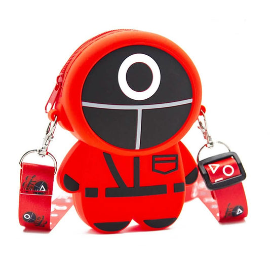 Push Pop Squid Game Keychain Pouch