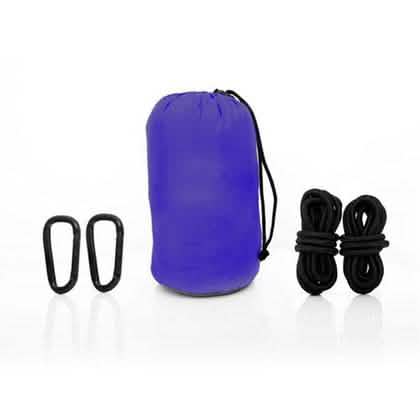 Two-Person Parachute Hammock with Built-in Mosquito Net & Carry Pouch