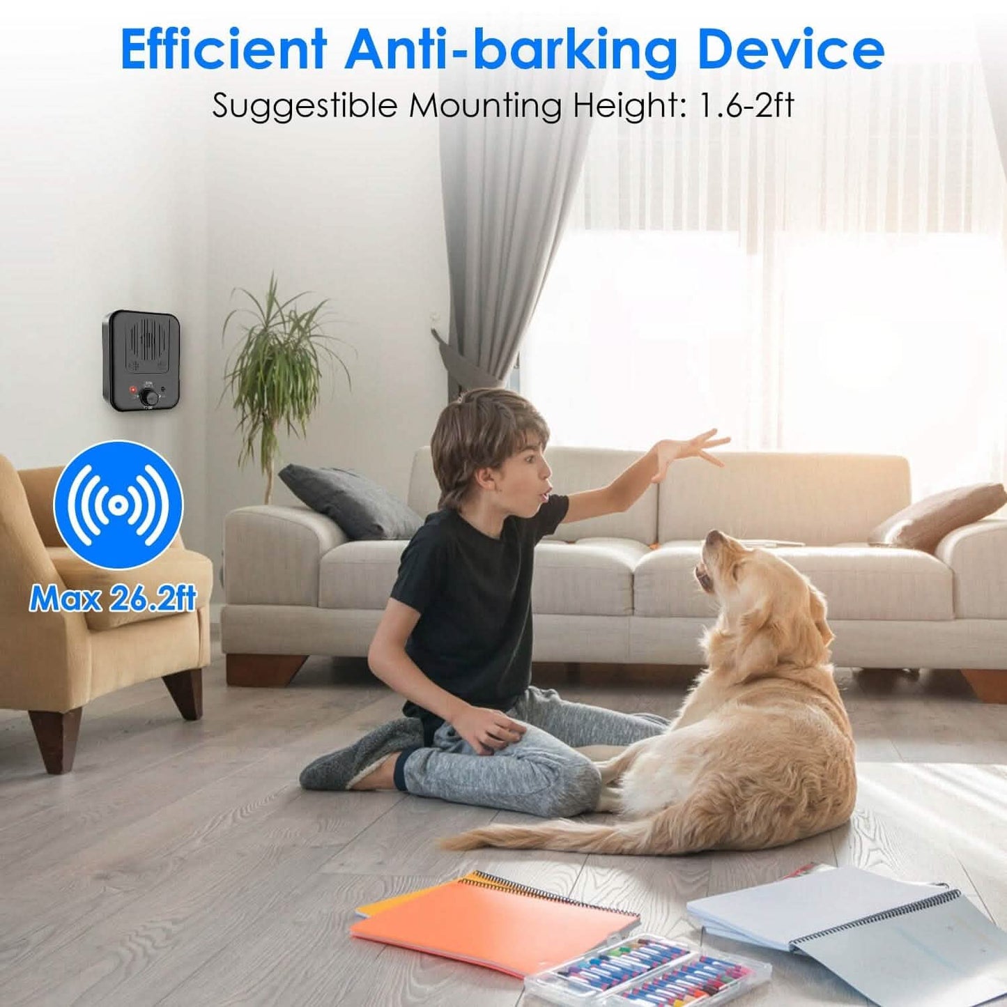 Ultrasonic Anti-Barking Device