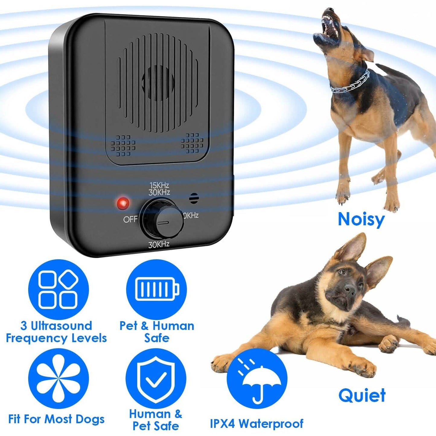 Ultrasonic Anti-Barking Device