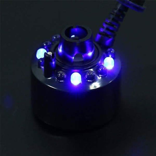 Ultrasonic Humidifier Mist Maker Fogger with 12 LED