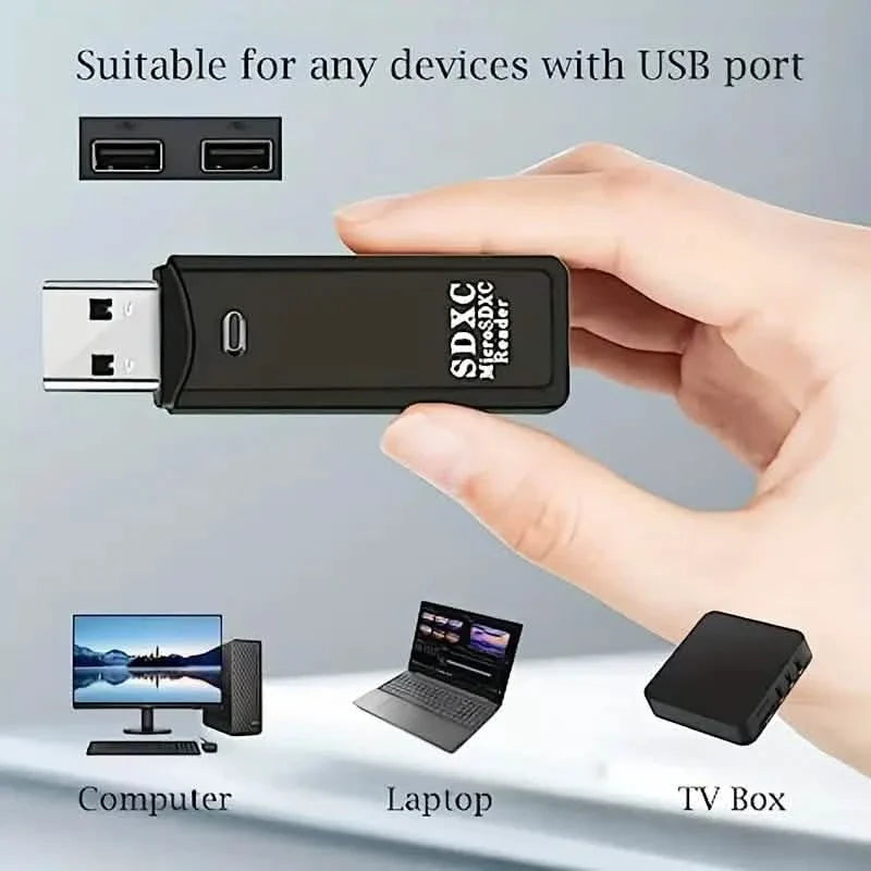 USB 2.0 SD Card Reader Micro SD Card To USB Adapter