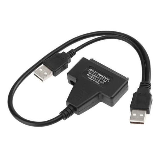 USB 2.0 to SATA Converter Adapter Cable for 2.5/3.5 SATA HDD Hard Drive Disk