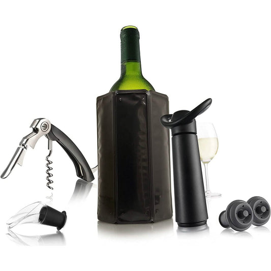 Vacu Vin Wine Saver Pump with 2 Vacuum Bottle Stoppers