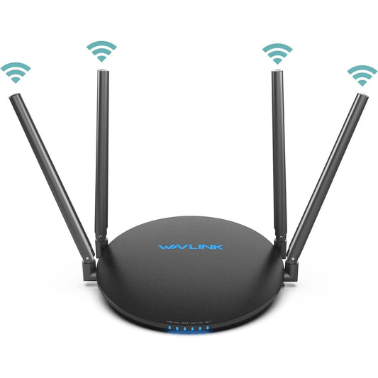 WAVLINK Wireless Router Dual Band 5GHz+2.4GHz WiFi 5 Router with 100Mbps WAN/LAN  (Refurbished)