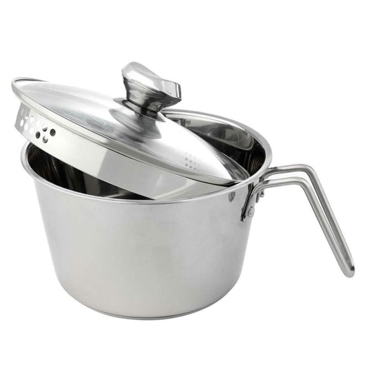 Wolfgang Puck 12-Cup Stainless Steel Pot with Colander Lid Model