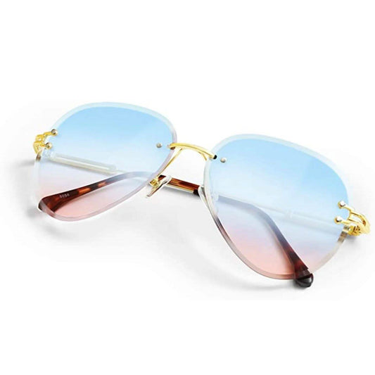 Women Aviation Sunglasses - Polycarbonate UV 400 Adjustable Legs