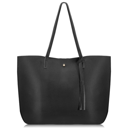 Women PU Leather Tote Bag