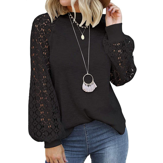 Women's Long Sleeve Lace Top