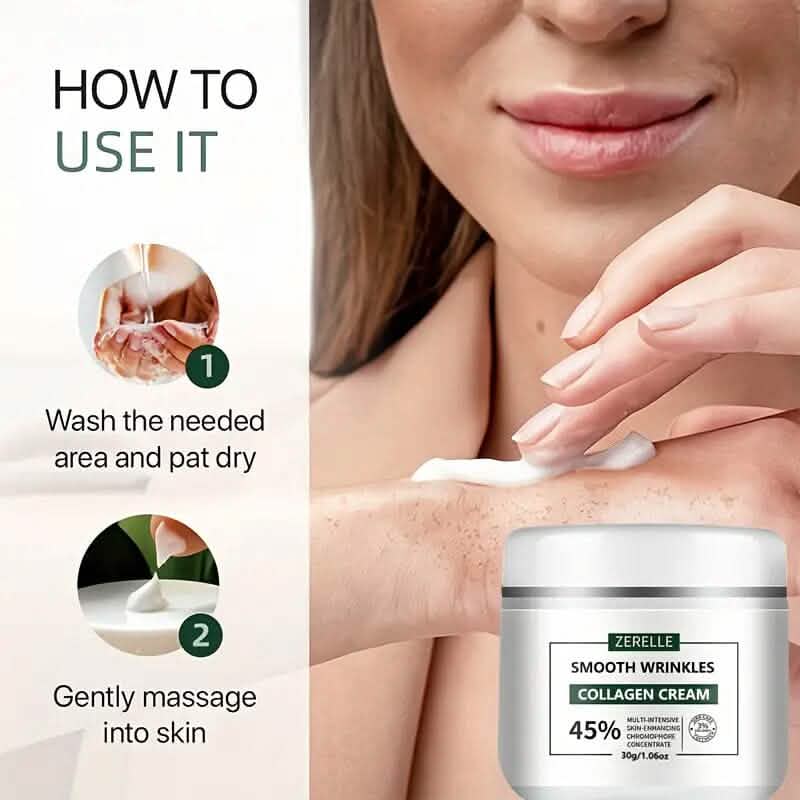 Zerelle Collagen Cream for Smooth Wrinkles 30g